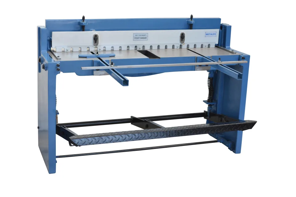 Metalex G1250x1.2T Treadle Shear