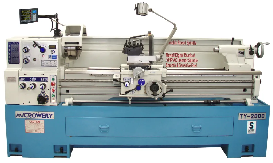 Microweily TY-2000 Variable Speed Centre Lathe