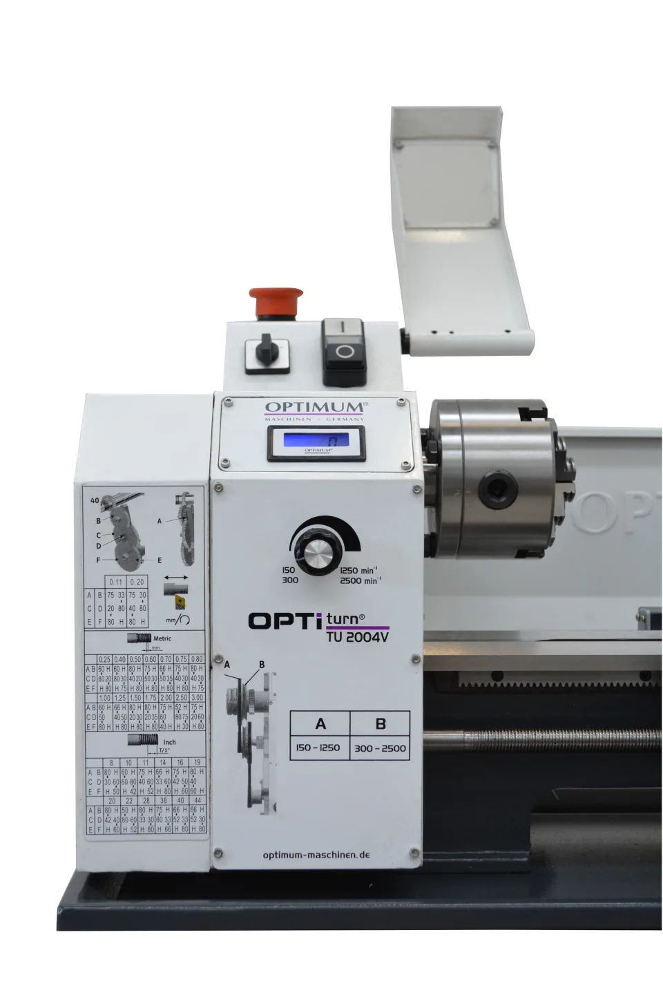 OPTIMUM TU2004V Hobby Bench Lathe