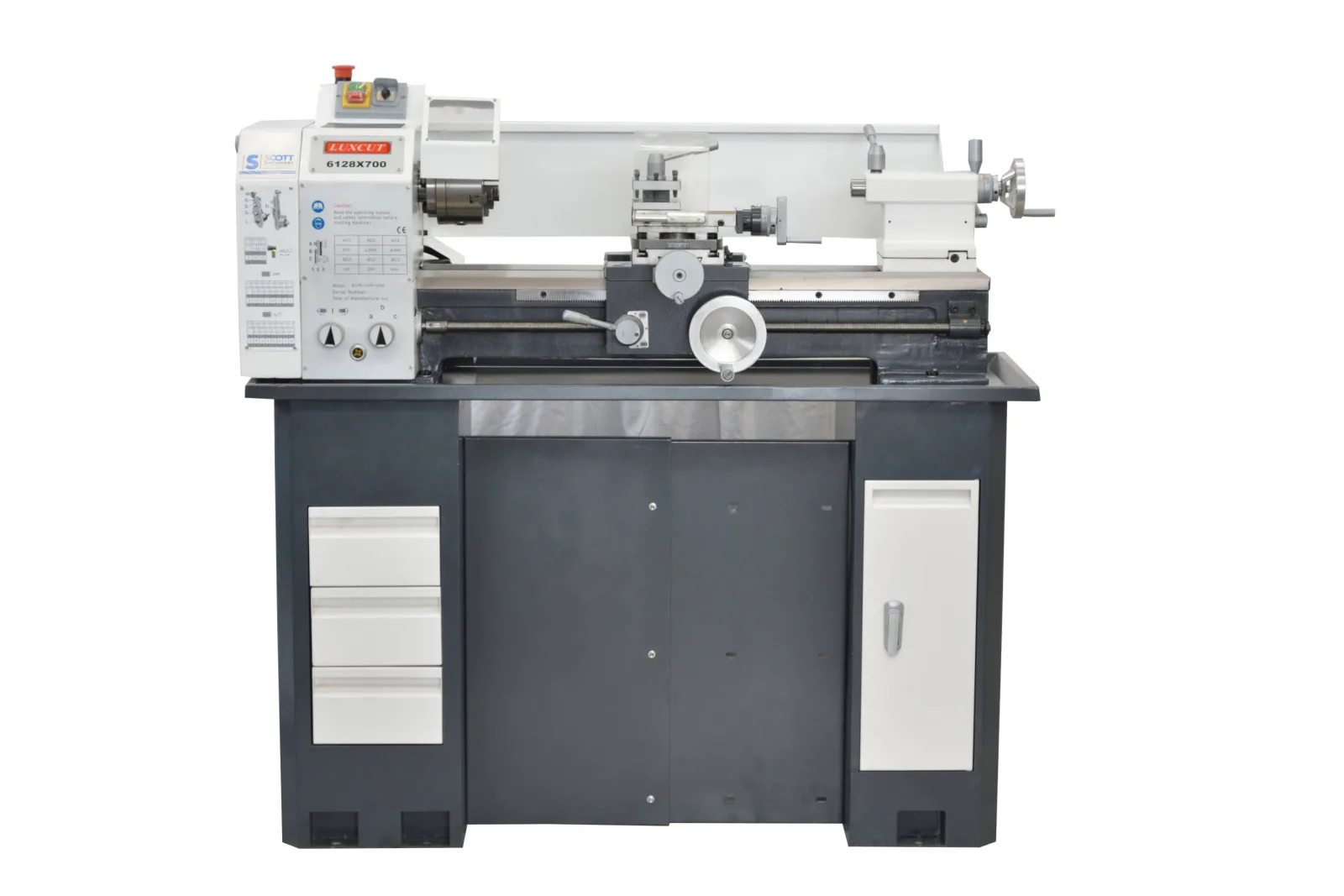 Luxcut 6128 x 700 Single Phase Lathe