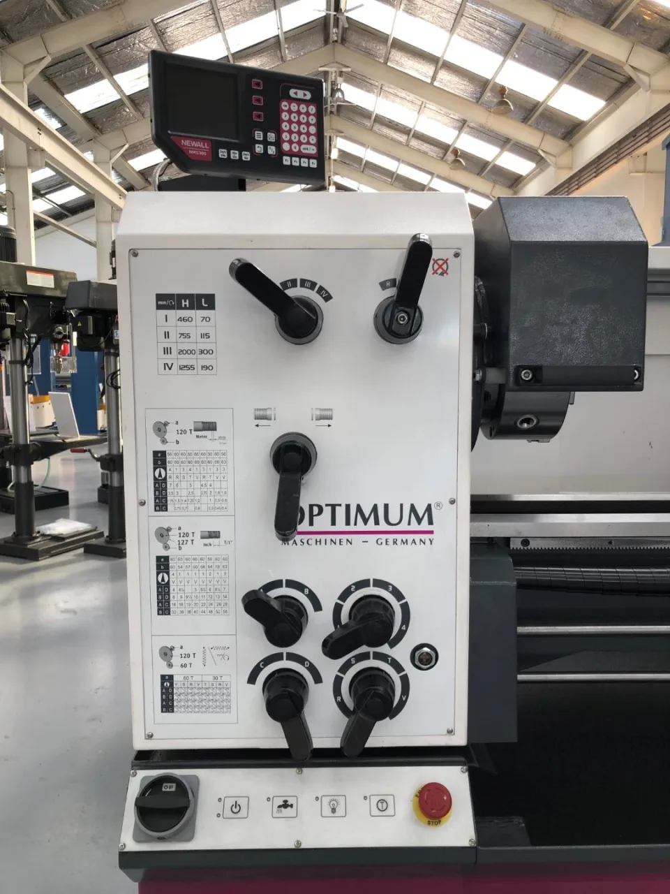 Optimum TM4010 Centre Lathe