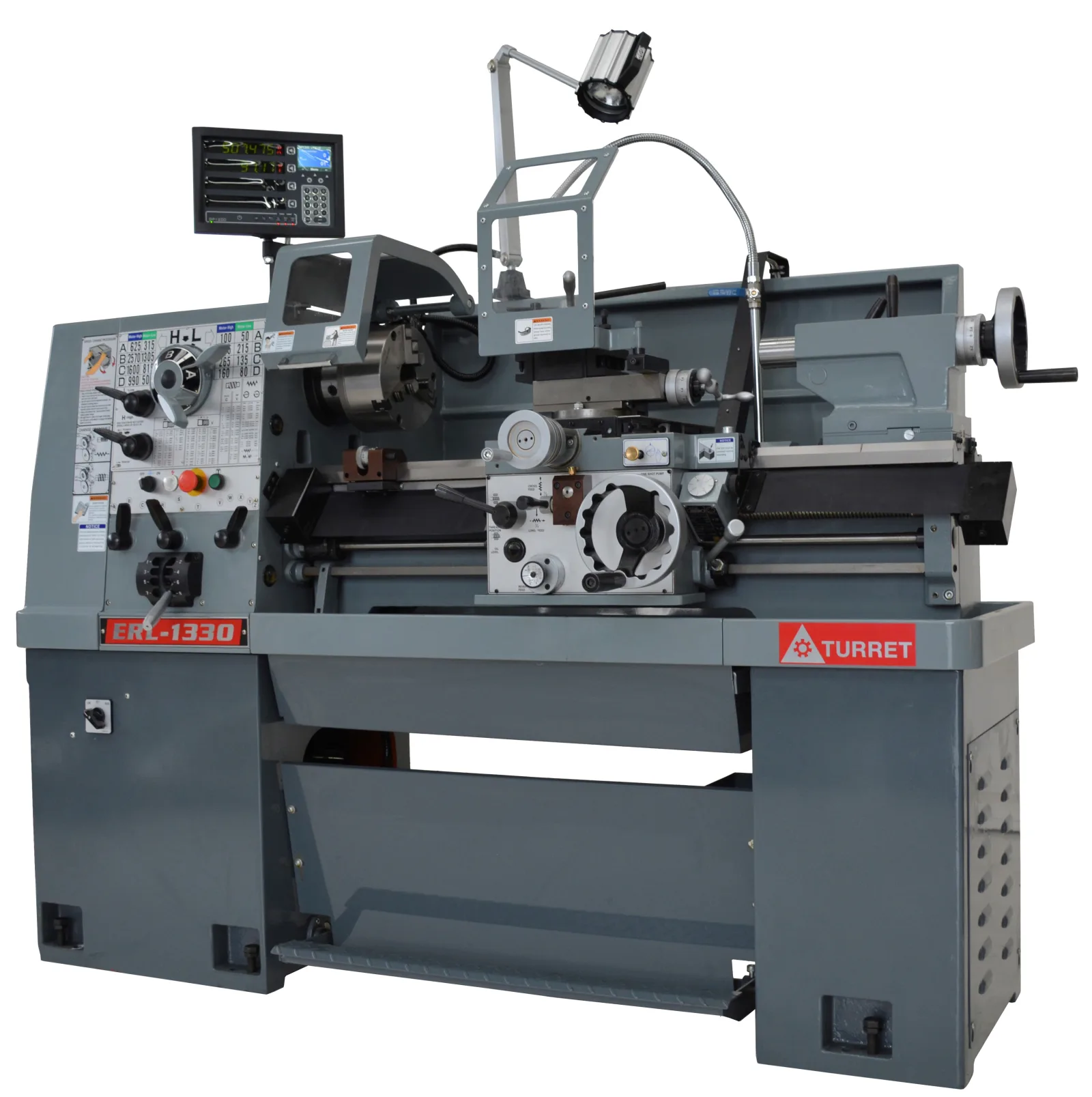 Turret ERL-1330-CE Premium Quality Straight Bed Lathe