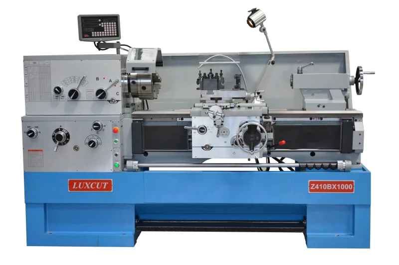 Luxcut Z410B x 1000 c/w 80mm bore Centre Lathe