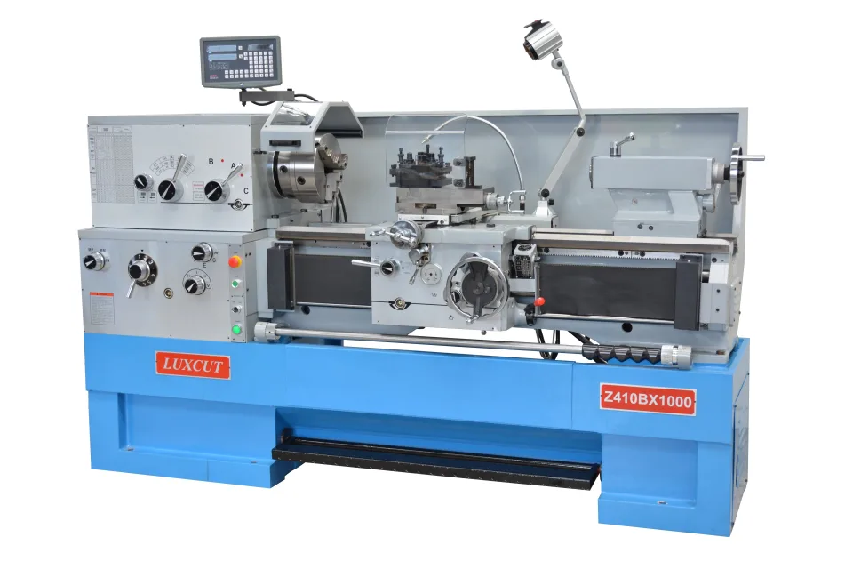 Luxcut Z410B x 1000 c/w 80mm bore Centre Lathe