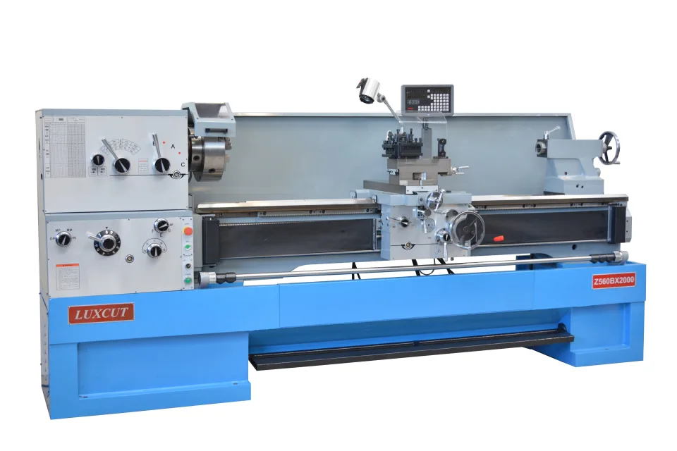 Luxcut Z560B x 2000 c/w 80mm bore Centre Lathe