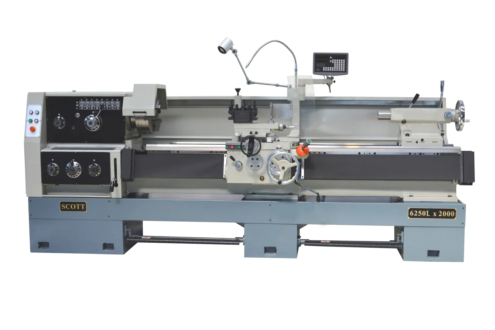 Scott 6250L x 2000 Centre Lathe