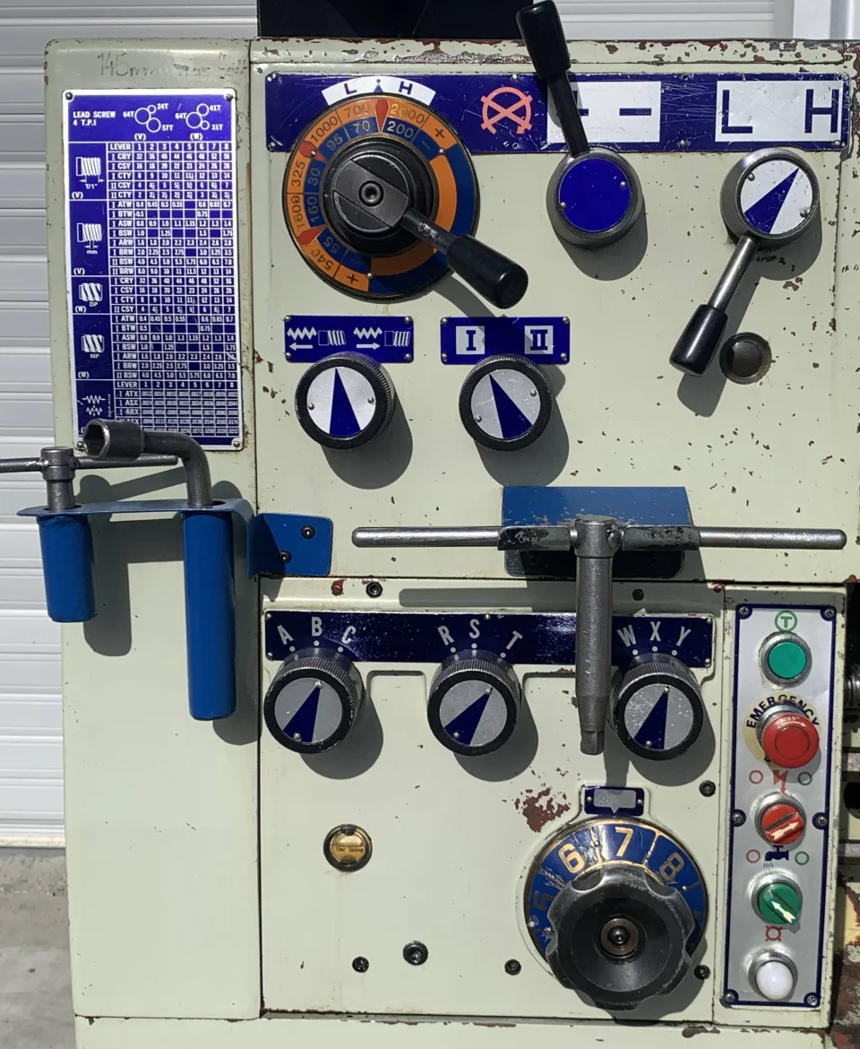 MICROWEILY TY-1860TS Used Centre Lathe