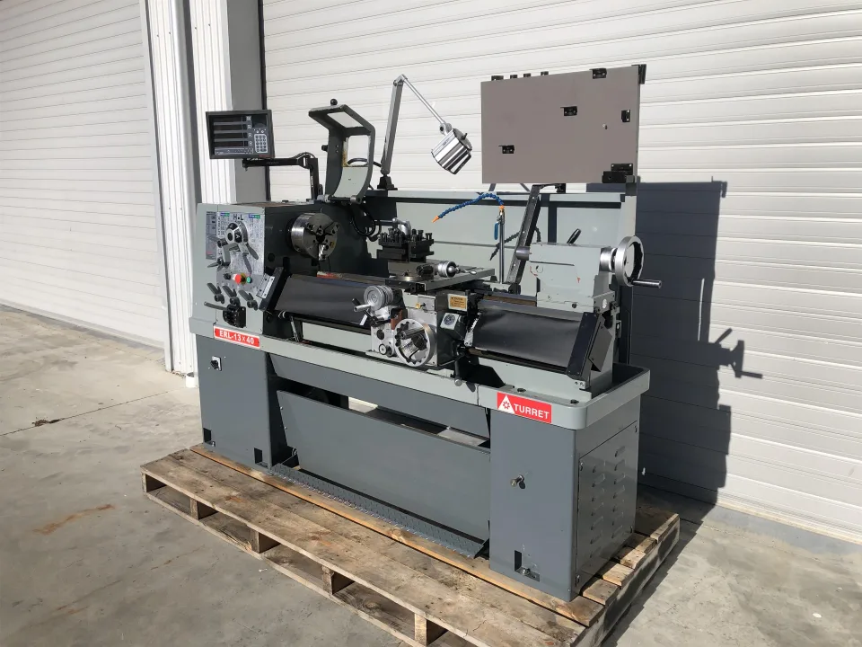 Turret ERL-1340 Used Centre Lathe c/w DRO & QCT
