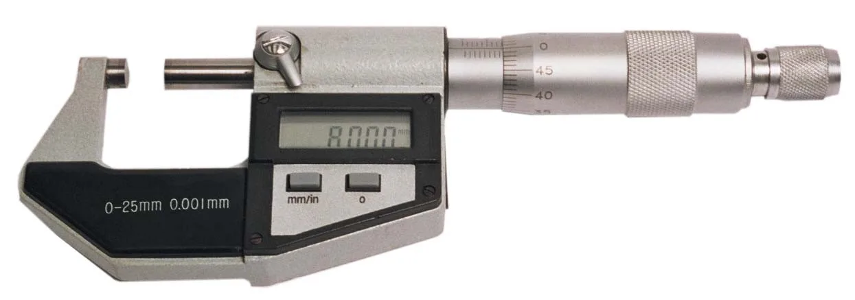 Optimum Digital Outside Micrometer 0-25mm / 1in