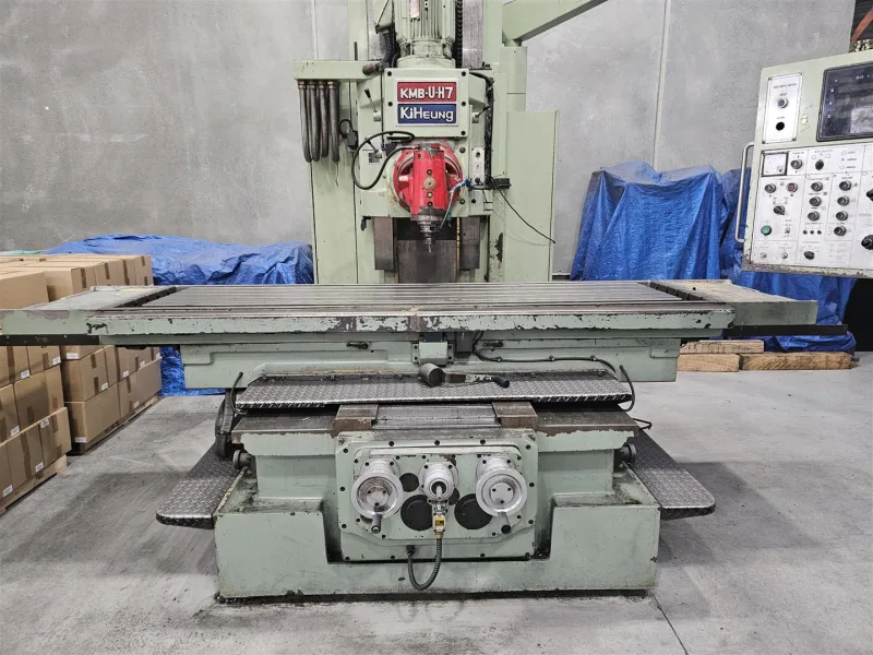 KiHeung (Korea) KMB-UH-7S Used Heavy Duty Bed Mill