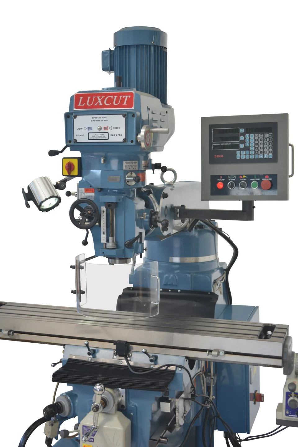 Luxcut TM-4VSL Turret Mill