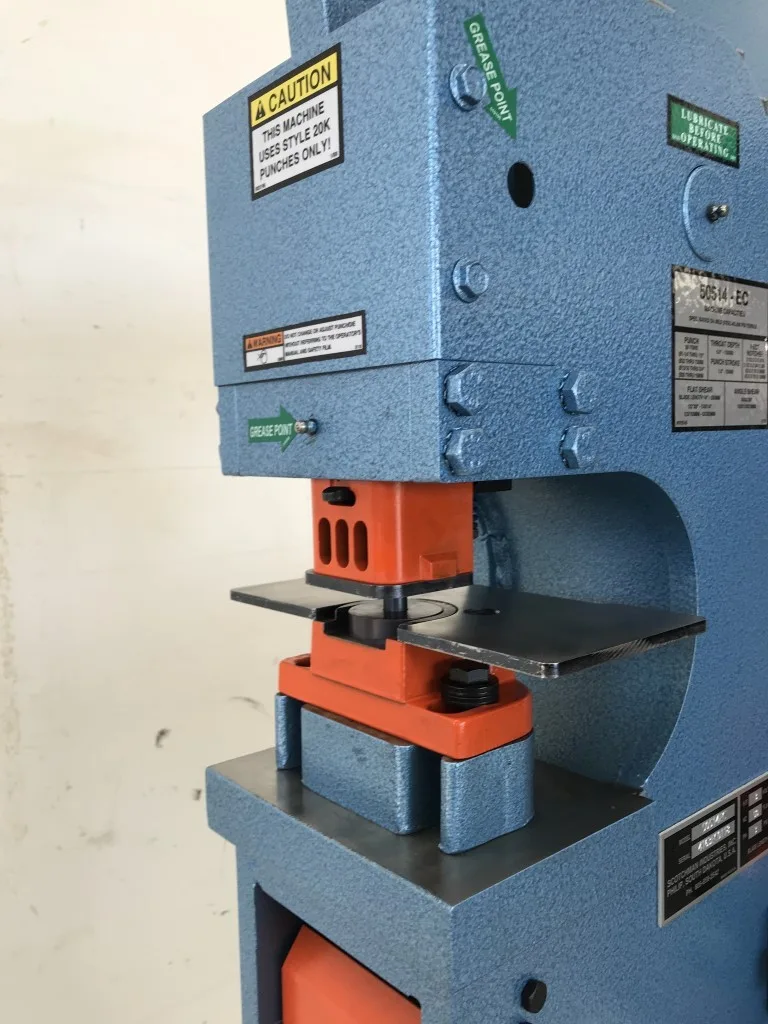 Scotchman 50514-EC Hydraulic Punch & Shearing Machine