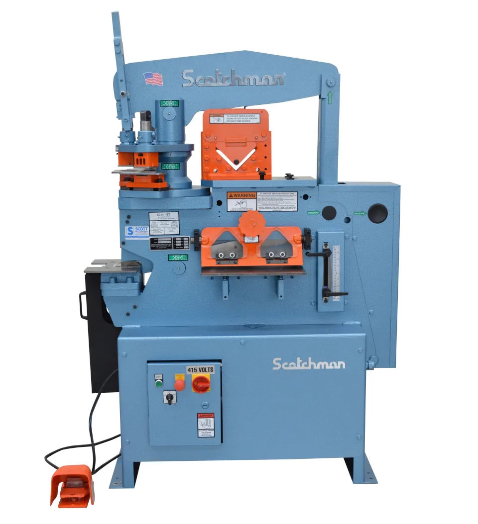 Scotchman 5014-ET Hydraulic Punch & Shearing Machine