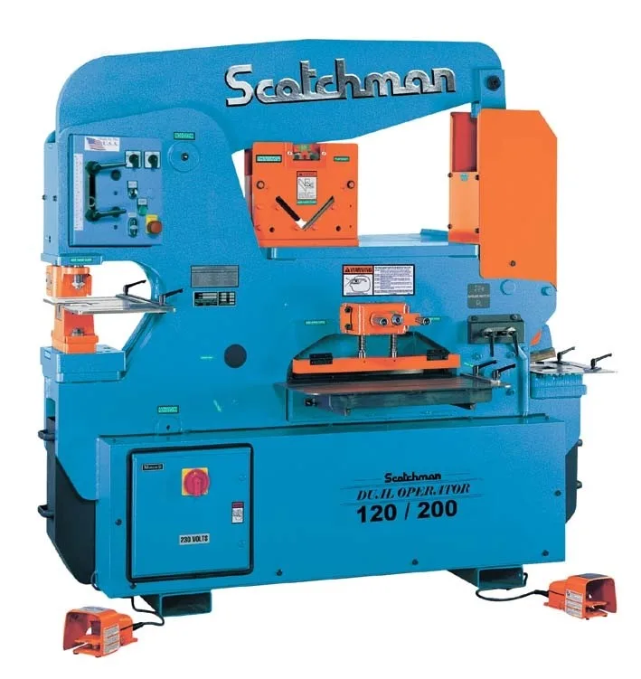 Scotchman DO 120/200-24M Hydraulic Punch & Shearing Machine