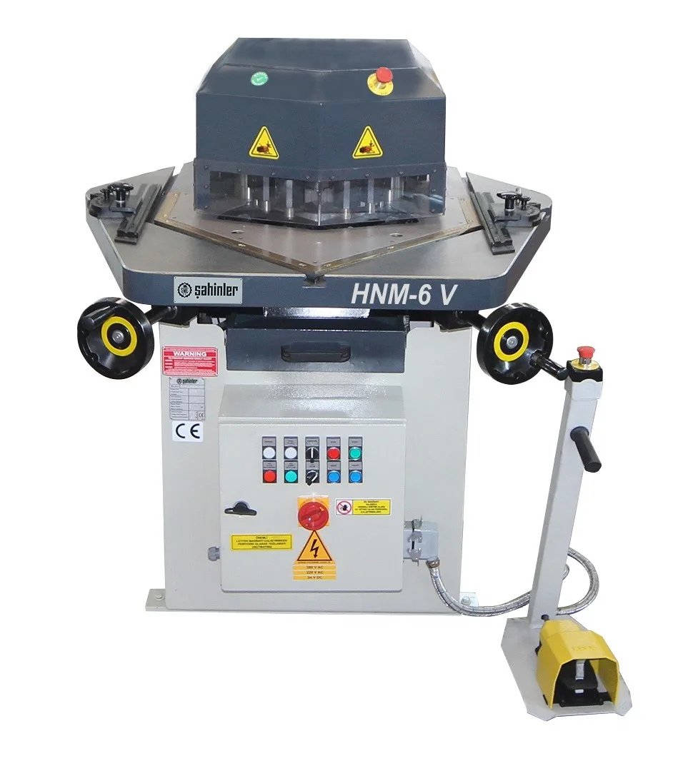 Sahinler HNM-6V Hydraulic Variable Angle Notcher