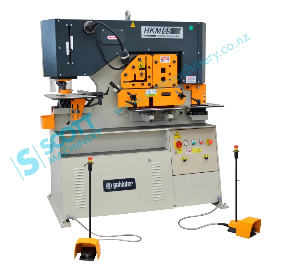 Sahinler HKM-65 Hydraulic Punch & Shearing Machine