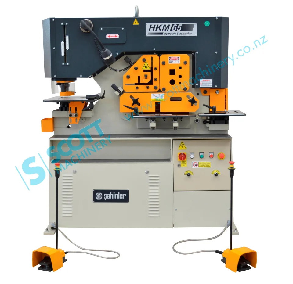 Sahinler HKM-65 Hydraulic Punch & Shearing Machine