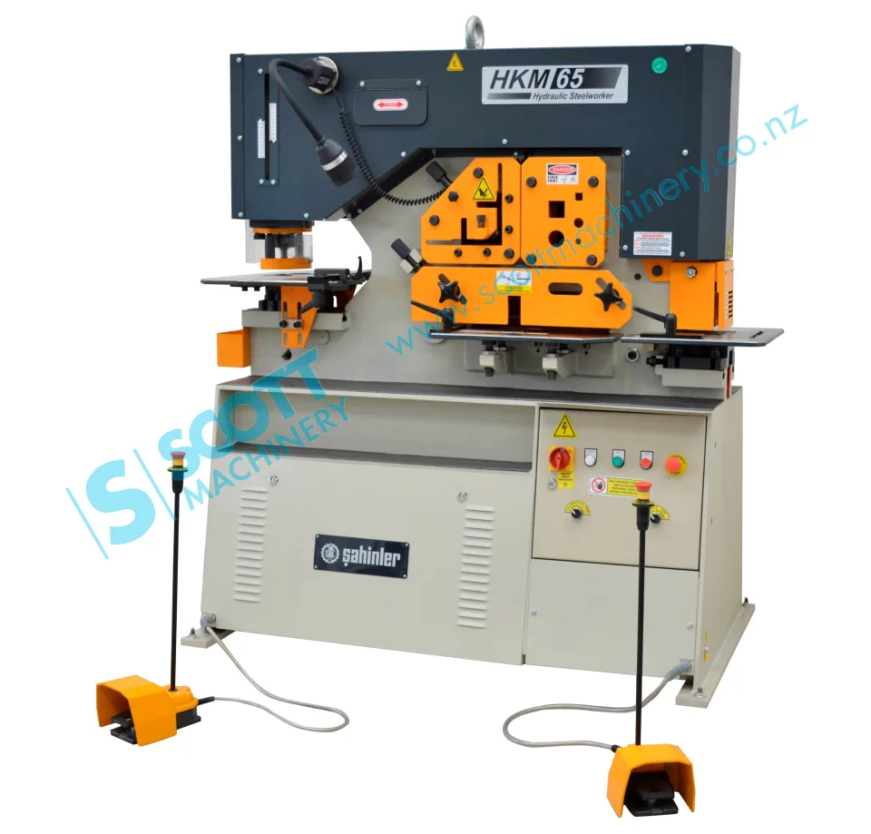 Sahinler HKM-65 Hydraulic Punch & Shearing Machine