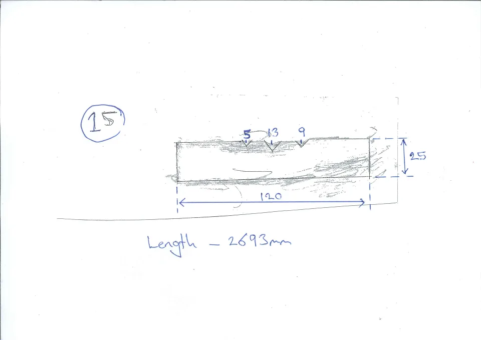 Used Pressbrake Bottom Tooling #15