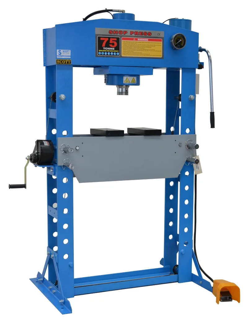 SCOTT HP-75 Workshop Hydraulic Frame Press