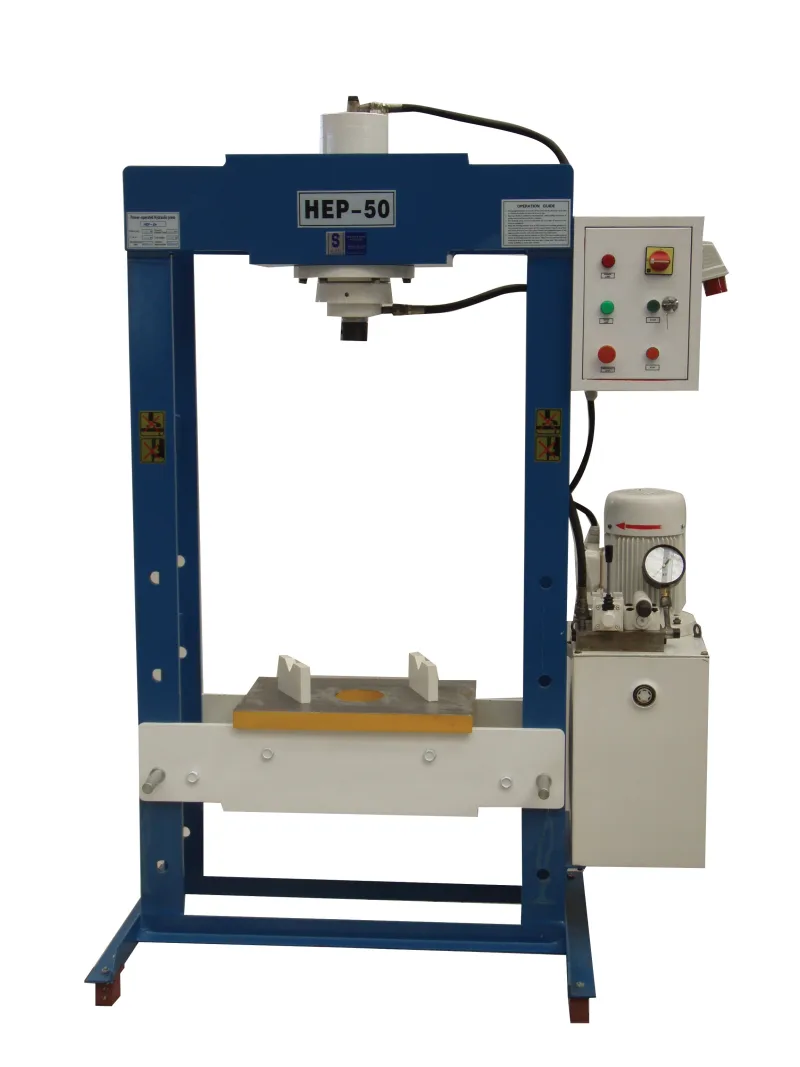 SCOTT HEP-50 Hydraulic Electric Powered Frame Press