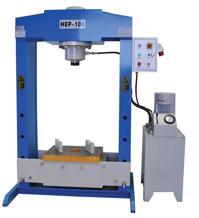 SCOTT HEP-100 Hydraulic Electric Powered Frame Press