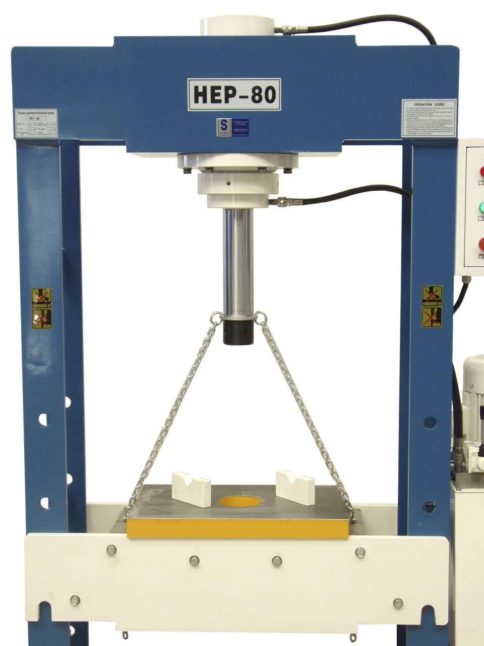 SCOTT HEP-100 Hydraulic Electric Powered Frame Press