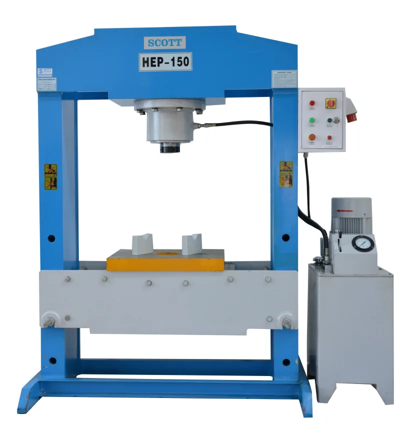 SCOTT HEP-150 Hydraulic Electric Powered Frame Press