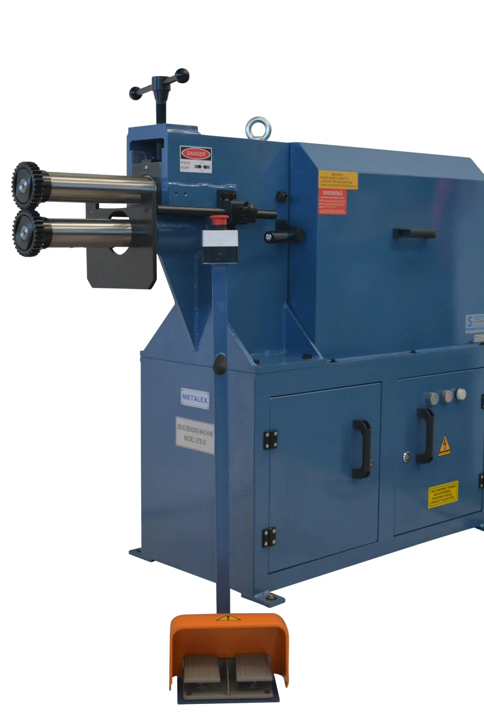 METALEX ETB-25 Motorised Swaging Jenny