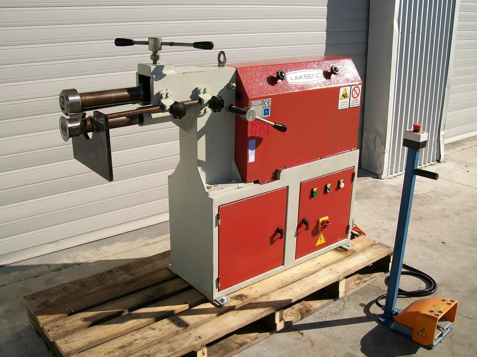 AK Bend AKM250 Used Powered Swaging Jenny