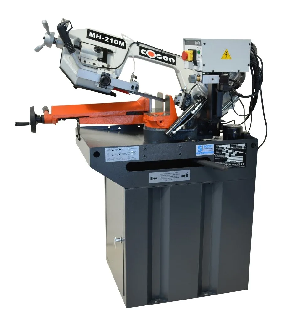 Cosen MH-210M AutoCut Manual Mitre Cutting Bandsaw