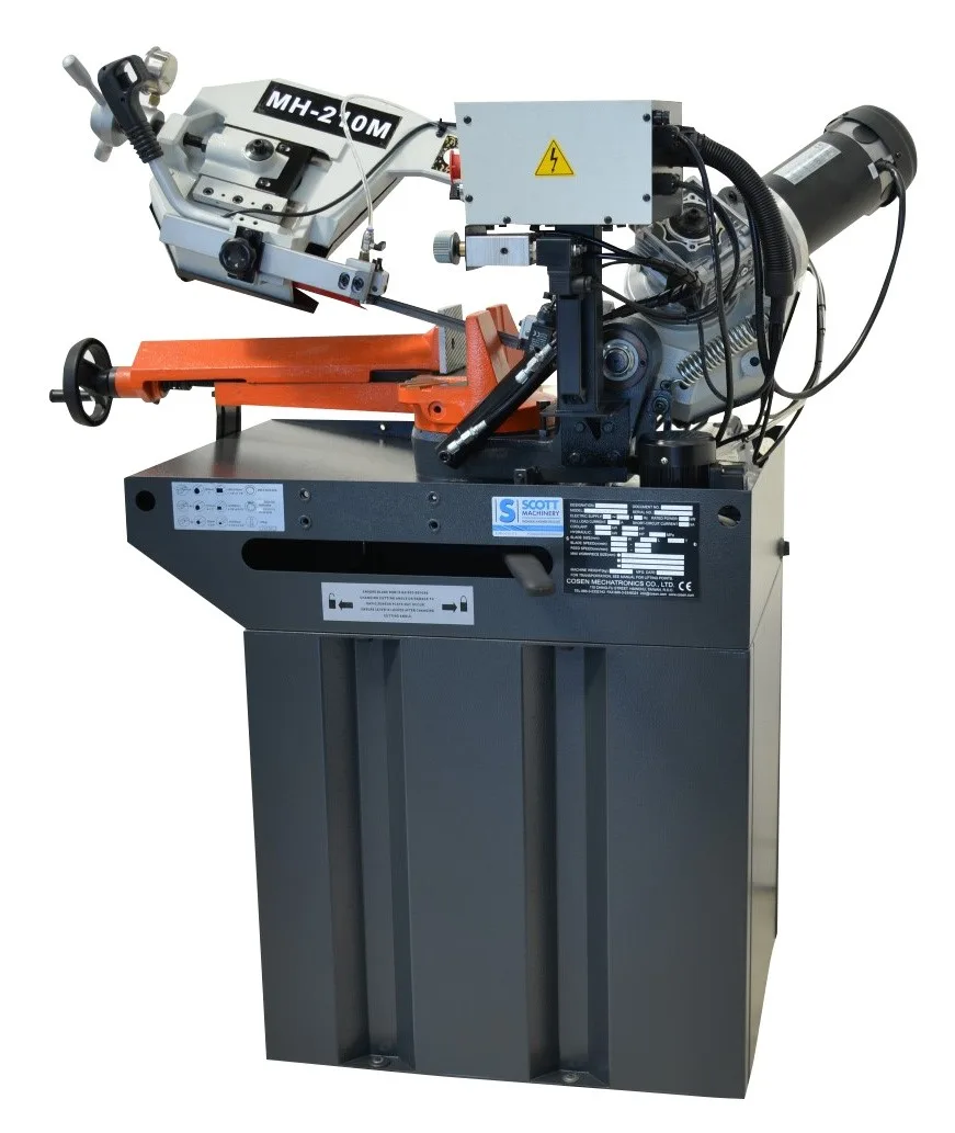 Cosen MH-210M AutoCut Manual Mitre Cutting Bandsaw