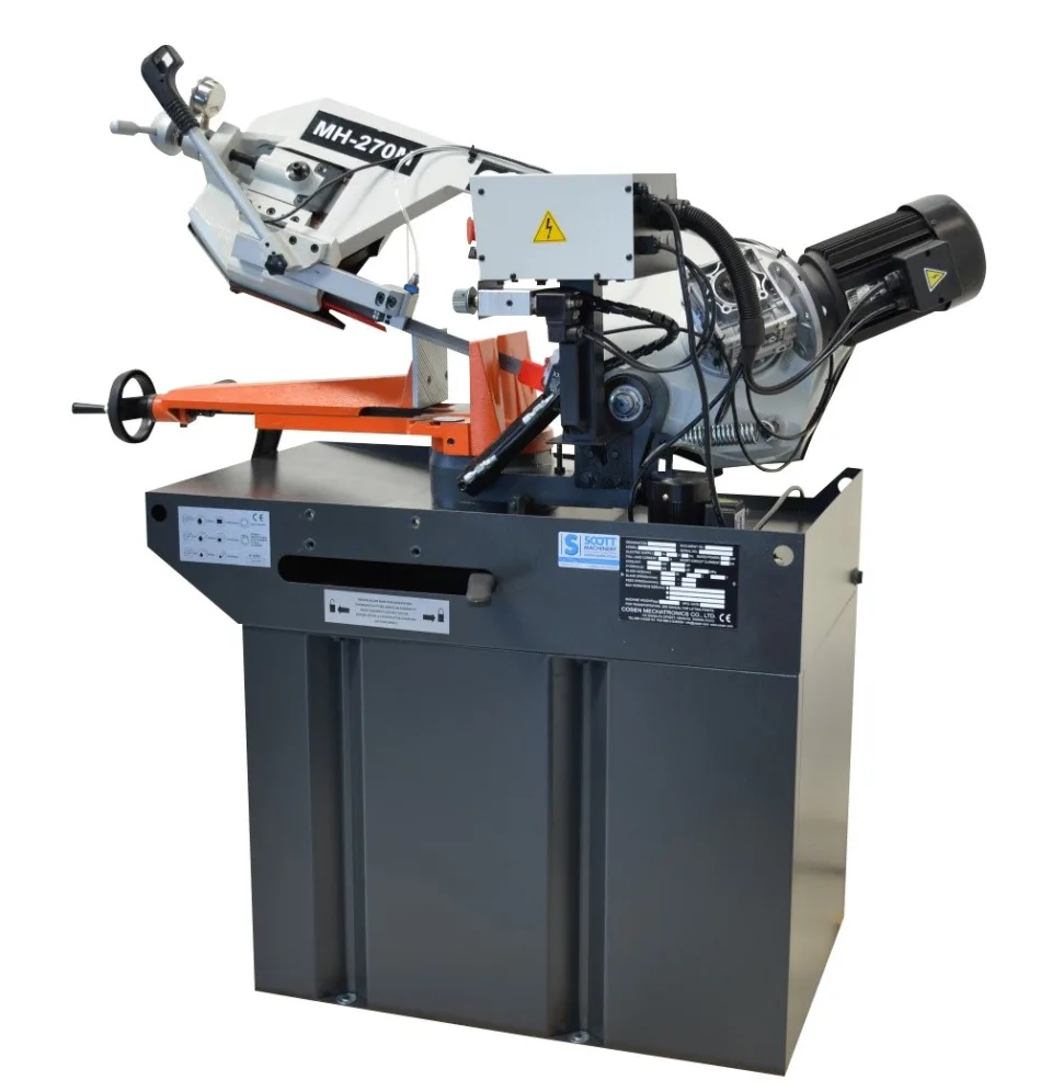 Cosen MH-270M AutoCut Manual Mitre Cutting Bandsaw