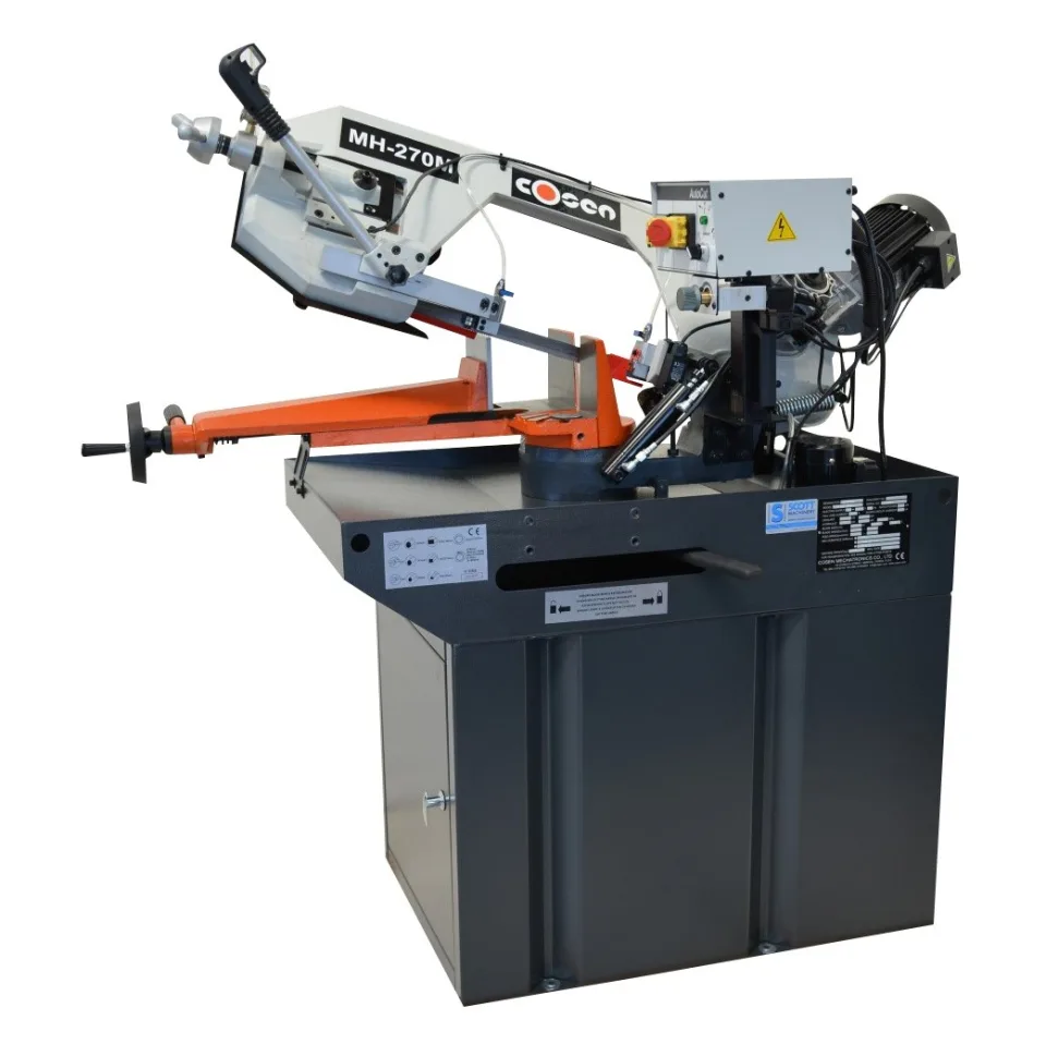 Cosen MH-270M AutoCut Manual Mitre Cutting Bandsaw