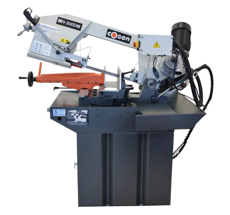 COSEN MH-300DM AutoCut Manual Double Mitre Bandsaw