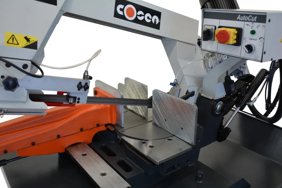 COSEN MH-300DM AutoCut Manual Double Mitre Bandsaw