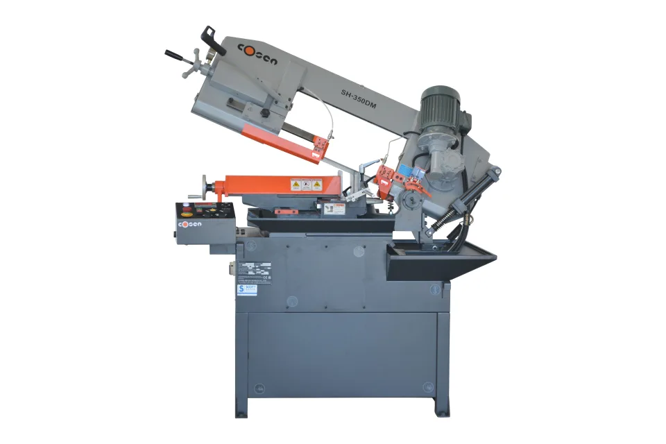 Cosen SH-350DM AutoCut Manual Double Mitre Bandsaw