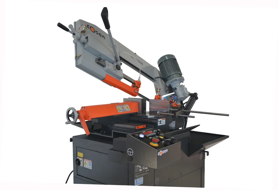 Cosen SH-350DM AutoCut Manual Double Mitre Bandsaw