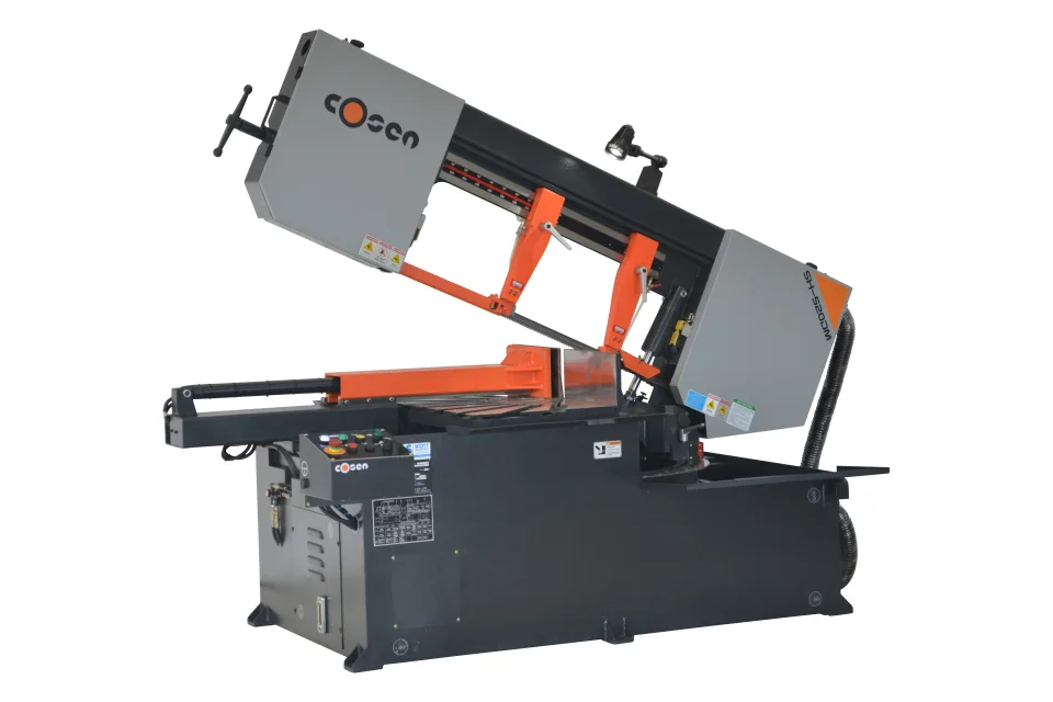 Cosen SH-520DM Semi Automatic Mitre Cutting Bandsaw