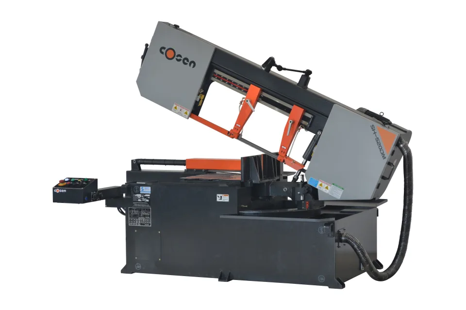 Cosen SH-520DM Semi Automatic Mitre Cutting Bandsaw