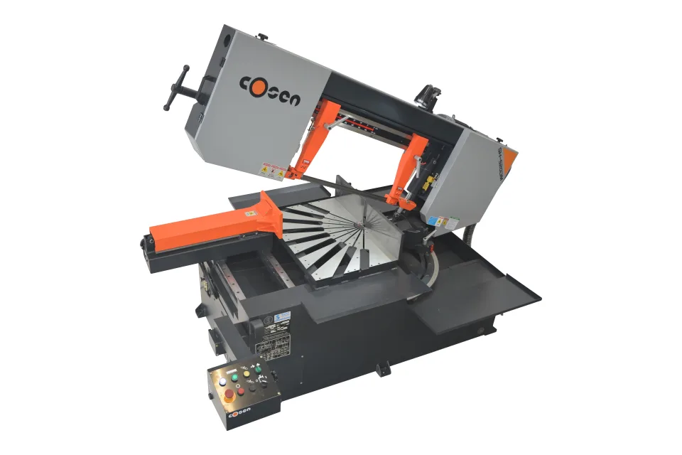 Cosen SH-520DM Semi Automatic Mitre Cutting Bandsaw