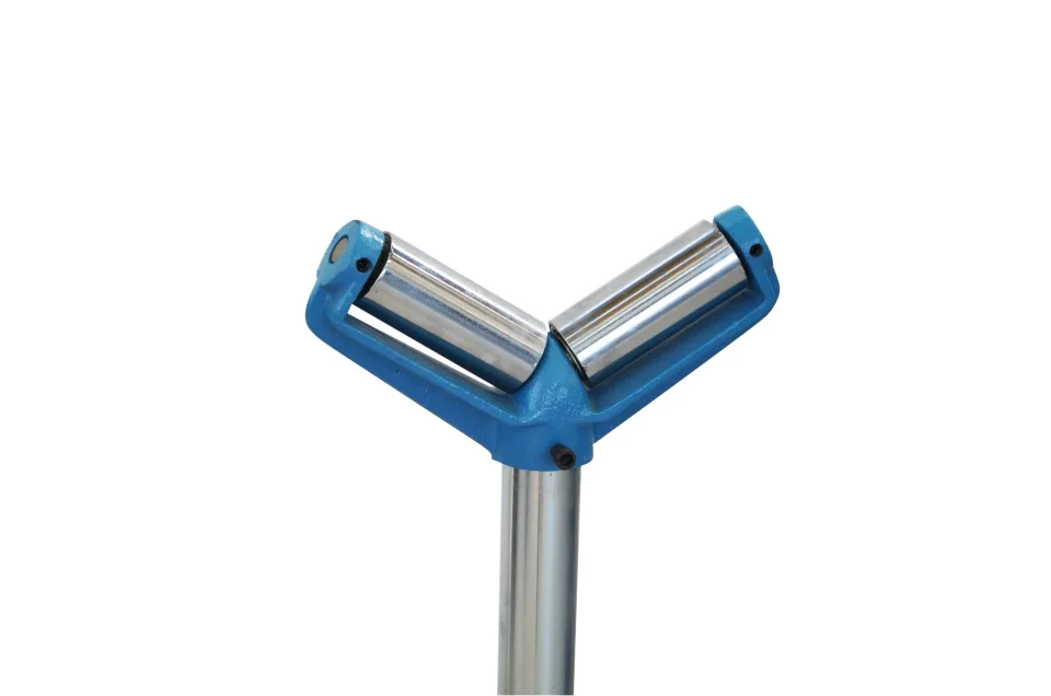 Optimum Vee Type Double Roller Stock Stand