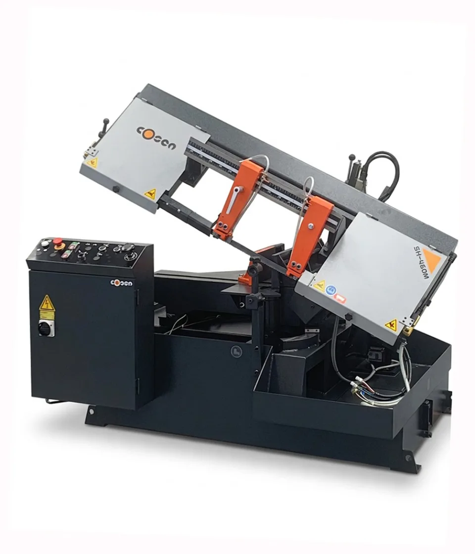 Cosen SH-460M Semi Automatic Mitre Cutting Bandsaw