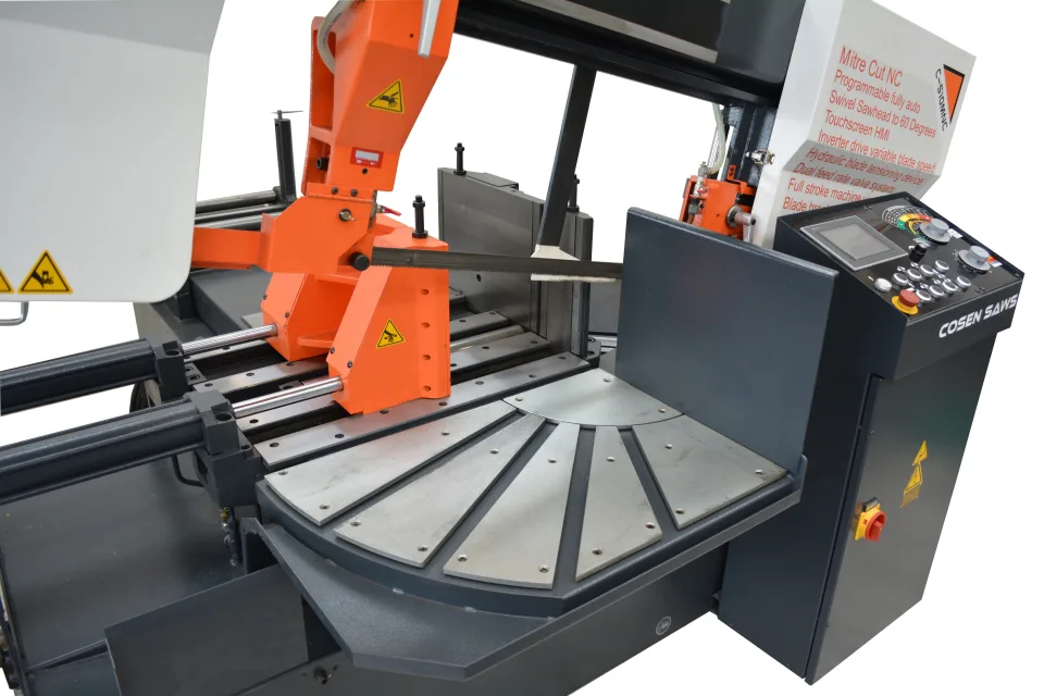 Cosen C-510MNC Hinge Type Fully Automatic Mitre Bandsaw