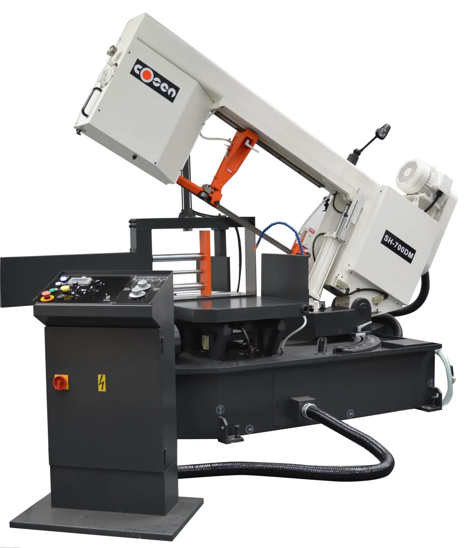 Cosen SH-700DM CE Semi Automatic Mitre Cutting Bandsaw