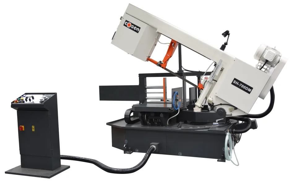 Cosen SH-700DM CE Semi Automatic Mitre Cutting Bandsaw