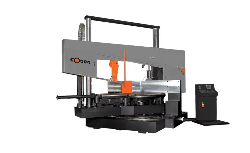 Cosen SH-1500DM Semi Automatic Double Mitre Bandsaw