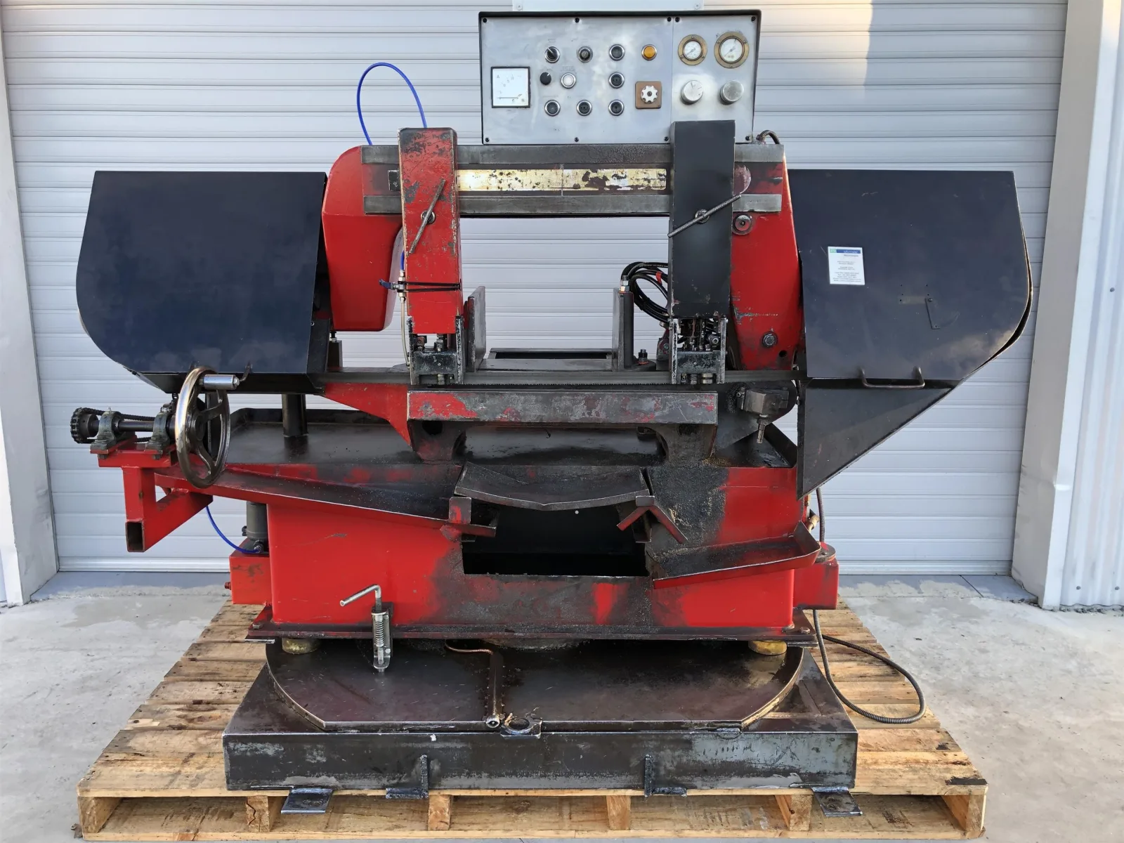 Heavy Duty Used Semi Auto Mitre Bandsaw