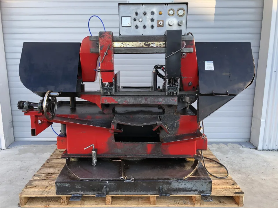 Heavy Duty Used Semi Auto Mitre Bandsaw
