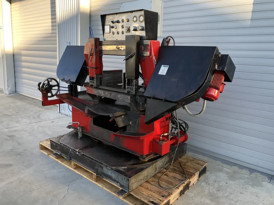Heavy Duty Used Semi Auto Mitre Bandsaw